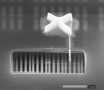 FIB structure access to deep submicron devices